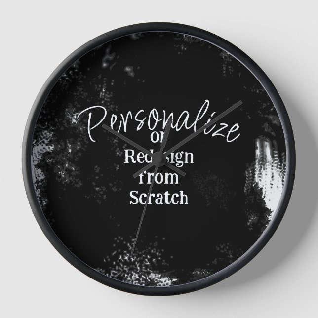 Create Your Own Personalized Clock (Front)