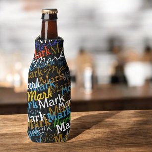 Create your own personalized colour name bottle cooler