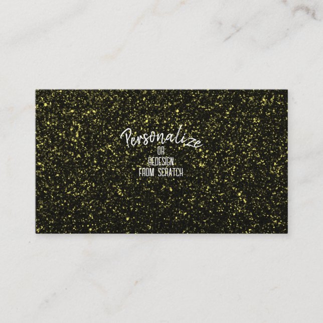 Create Your Own Personalized Custom Business Card (Front)