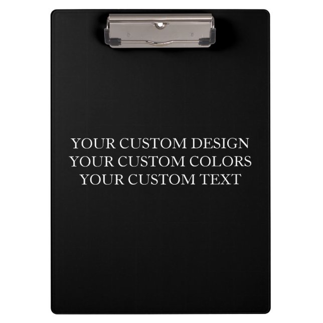 Create Your Own Personalized Custom Clipboard (Front)