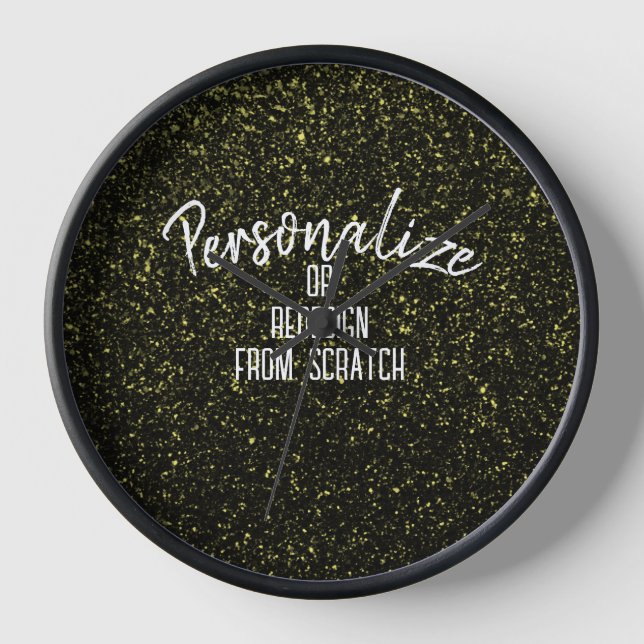 Create Your Own Personalized Custom Clock (Front)