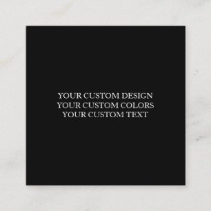 Create Your Own Personalized Custom Enclosure Card