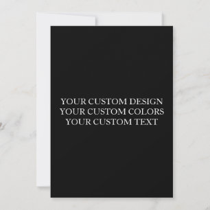 Create Your Own Personalized Custom Invitation