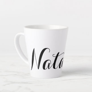 Create Your Own Personalized Custom Name Gift Latte Mug
