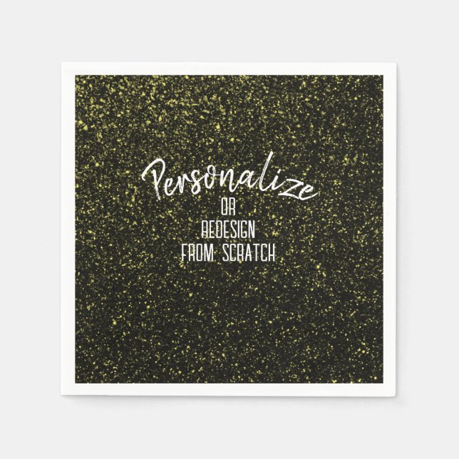 Create Your Own Personalized Custom Napkin (Front)