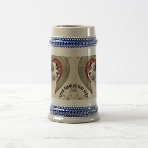 Create Your Own Personalized Custom Pet Photo Text Beer Stein