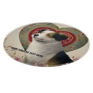 Create Your Own Personalized Custom Pet Photo Text Cutting Board