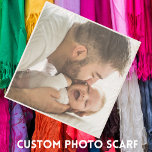 create your own personalized custom photo scarf<br><div class="desc">personalize with your photo.</div>