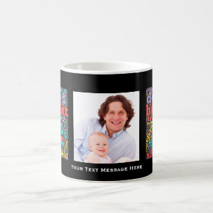 Create Your Own Personalized Dad Photo Father Day Coffee Mug