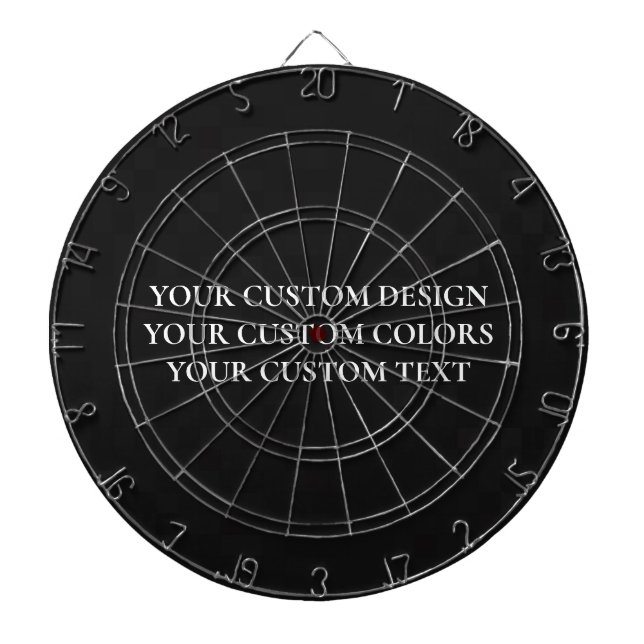 Create Your Own Personalized Dartboard (Front)
