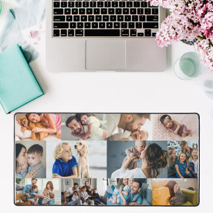 Create your Own Personalized Family Photo Collage  Desk Mat
