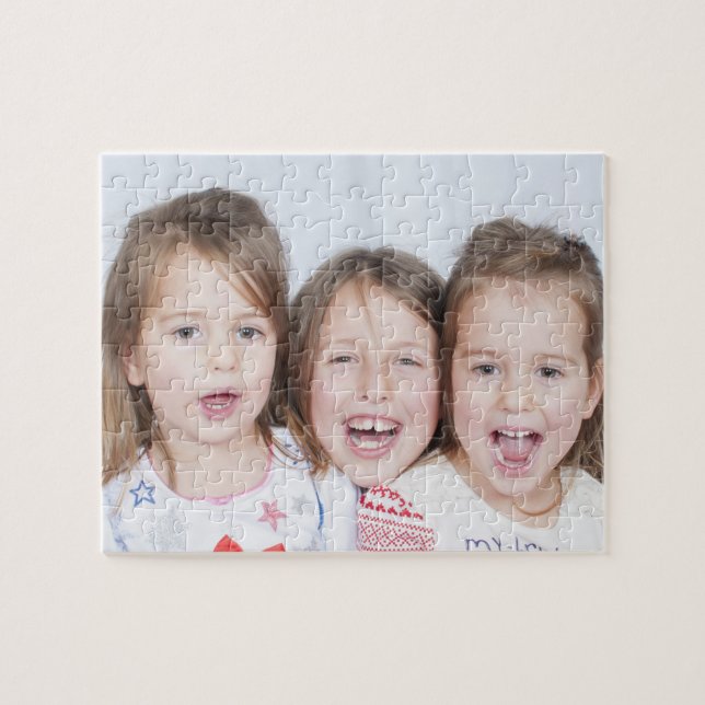 Create Your Own Personalized Family Photo Jigsaw Puzzle (Horizontal)