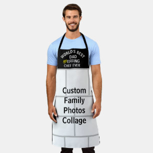 Create Your Own Personalized Father's Day Photo Ap Apron