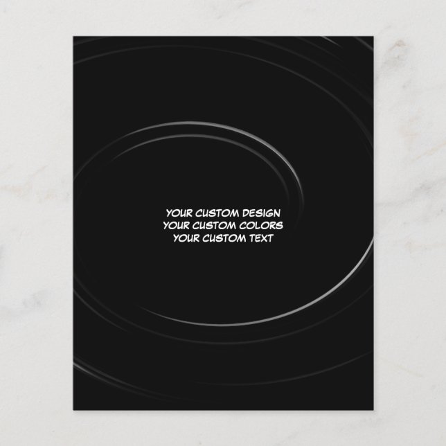 Create Your Own Personalized Flyer (Front)