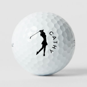 Create Your Own Personalized Golfer Logo Name Golf Balls