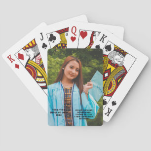 Create Your Own Personalized Graduation Keepsake Playing Cards