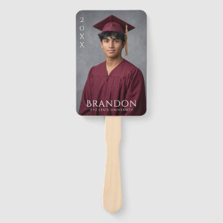 Create Your Own Personalized Graduation Photo  Hand Fan
