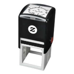 Create Your Own Personalized Handmade with Love Self-inking Stamp