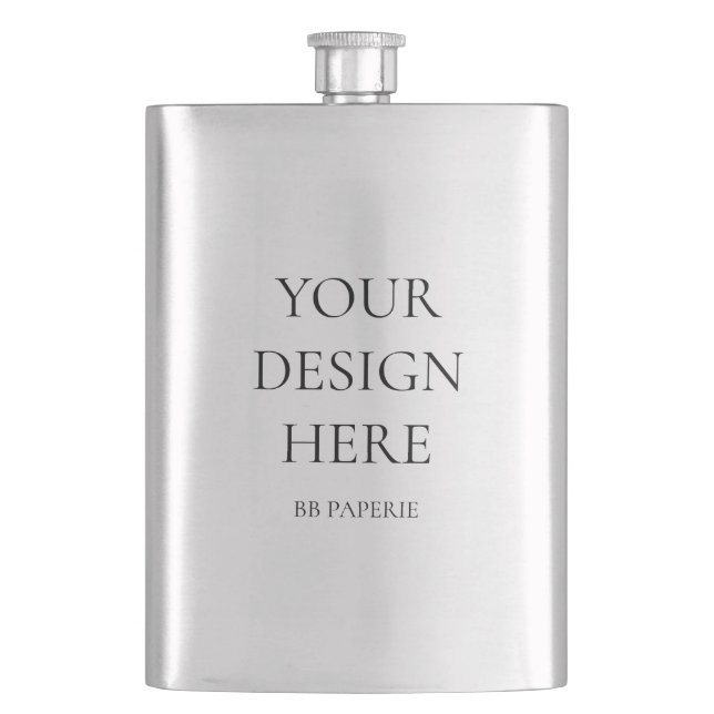 Create Your Own Personalized Hip Flask (Front)