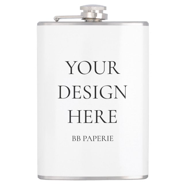 Create Your Own Personalized Hip Flask (Front)