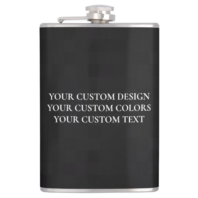 Create Your Own Personalized Hip Flask (Front)