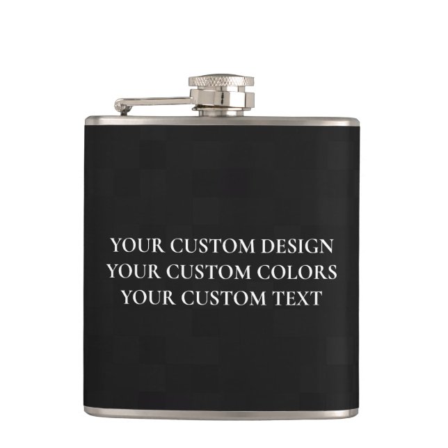 Create Your Own Personalized Hip Flask (Front)