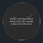 Create Your Own Personalized Large Clock<br><div class="desc">Customize this product by adding your own images and text and choosing your favourite fonts and colours. Visit Aviary Art on Zazzle to view our entire collection of easy to personalize,  high quality products!</div>