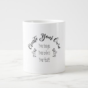 Create Your Own Personalized Large Coffee Mug