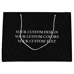 Create Your Own Personalized Large Gift Bag