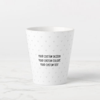 Create Your Own Personalized Latte Mug