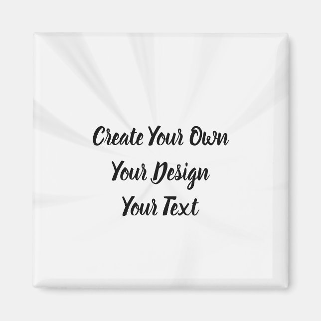 Create Your Own Personalized Magnet (Front)