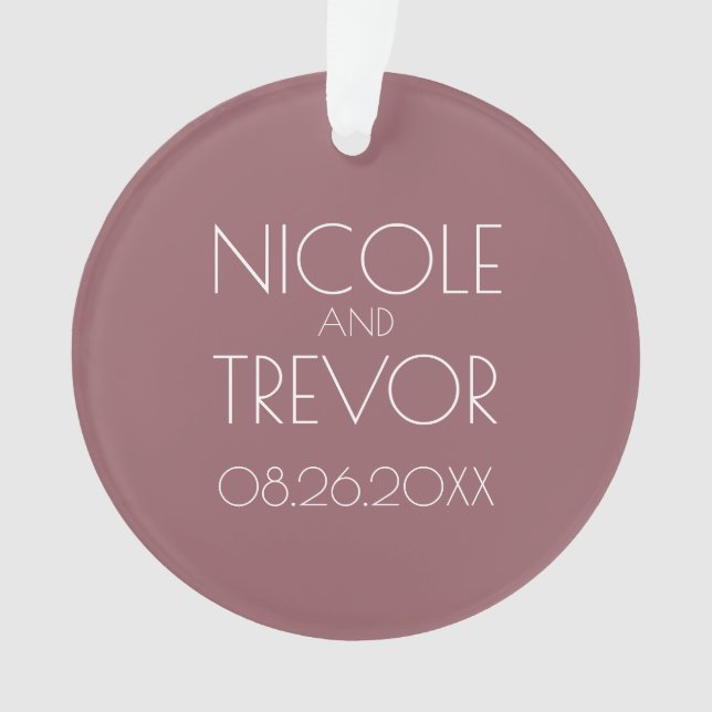 Create Your Own Personalized Memory Ornament (Front)