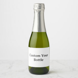 create your own Personalized Mini Sparkling Wine B Label