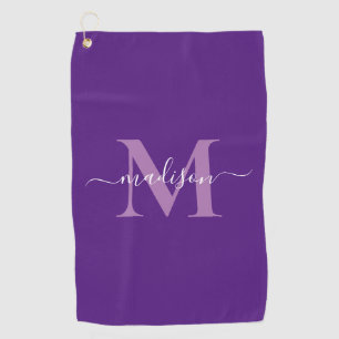 Create Your Own Personalized Monogram Golf Towel