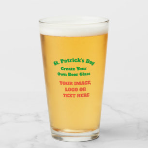 Create Your Own Personalized Monogrammed Beer Glass