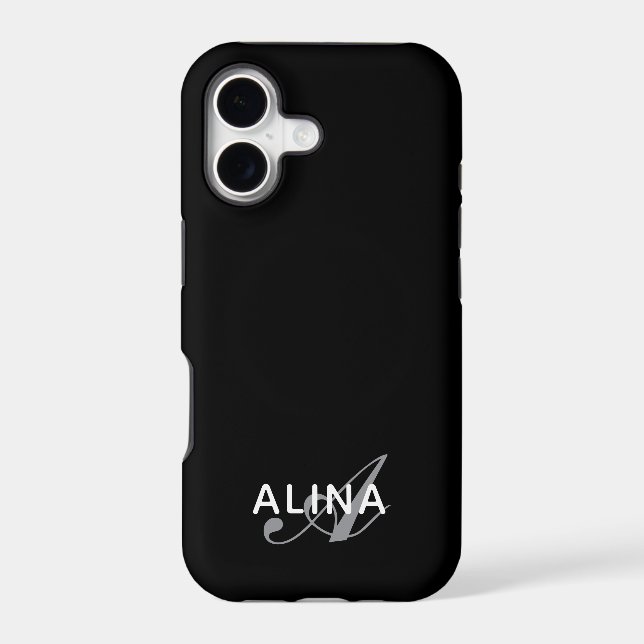 Create Your Own Personalized Name Monogram Tough  (Verso)