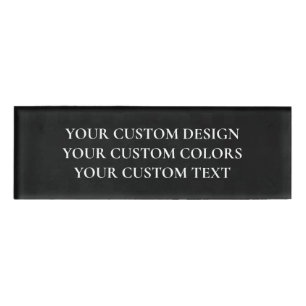 Create Your Own Personalized Name Tag