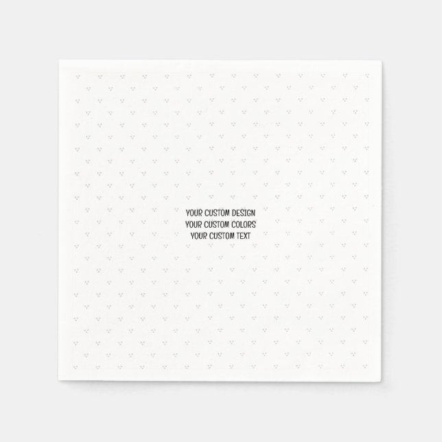 Create Your Own Personalized Napkin (Front)