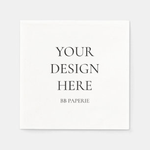 Create Your Own Personalized Napkin
