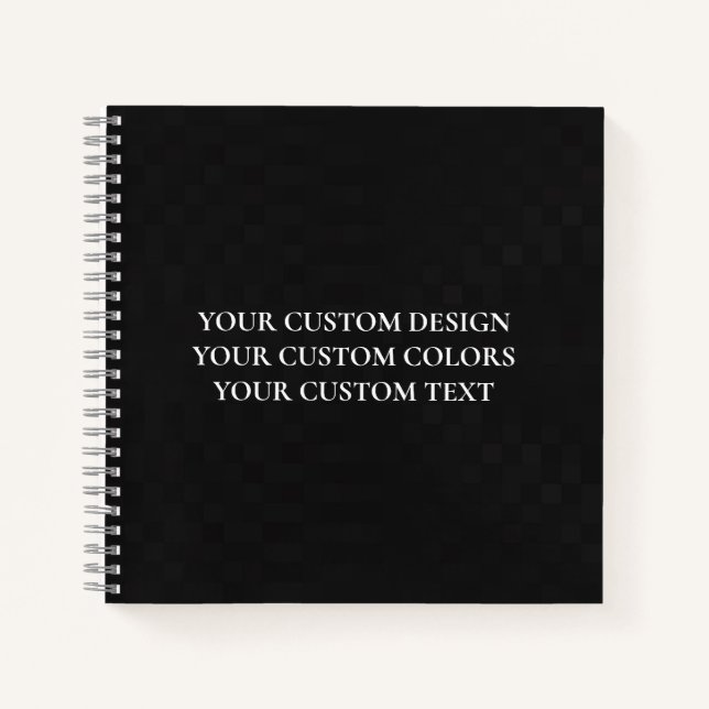 Create Your Own Personalized Notebook (Front)