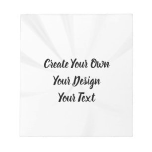 Create Your Own Personalized Notepad