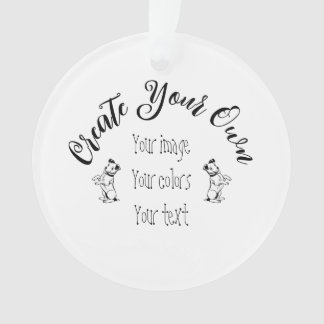 Create Your Own Personalized Ornament