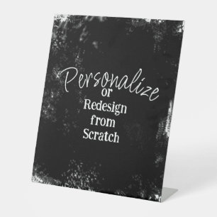 Create Your Own Personalized Pedestal Sign