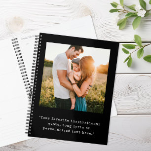 Create Your Own Personalized Photo and Quote Planner