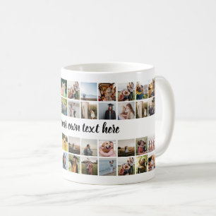 Create Your Own Personalized Photo Collage Coffee Mug
