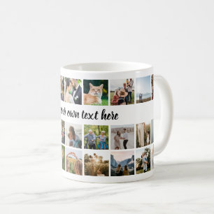 Create Your Own Personalized Photo Collage Coffee Mug