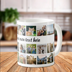 Create Your Own Personalized Photo Collage Coffee Mug