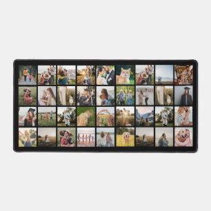 Create Your Own Personalized Photo Collage Desk Mat