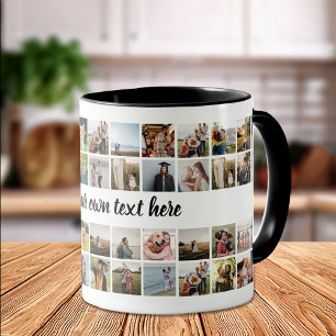 Create Your Own Personalized Photo Collage Mug