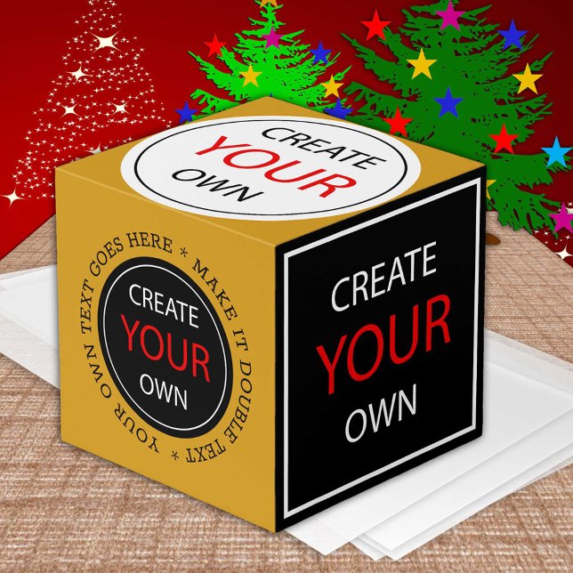 Create Your Own - Personalized, photo / Custom  Cube (Creator Uploaded)